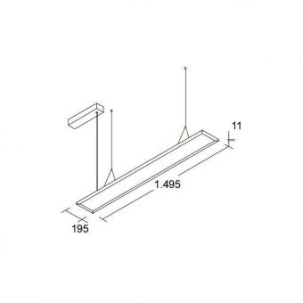 Brumberg LED Pendelleuchte      49260073 