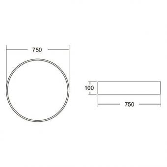 Brumberg LED-Anbau-Flächenl.    13681183 