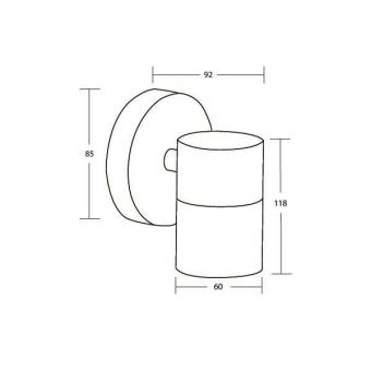 Brumberg LED-Wandanbauleuchte   65352100 
