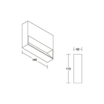 Brumberg LED-Wandanbauleuchte   60119103 