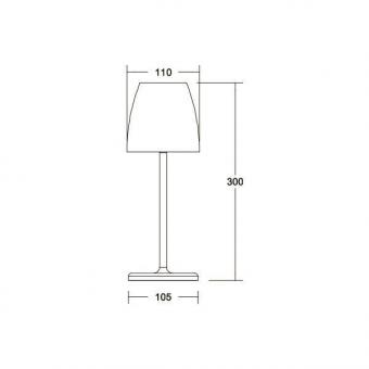 Brumberg LED-Tischleuchte mit   60331183 