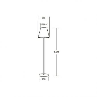 BRUM LED-Terassenleuchte grafit 65391100 