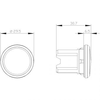 Siemens 3SU19000FA100AA0 Blindverschluss 