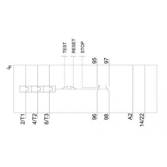 Siemens 3RU21161KB0 Überlastrelais S00 