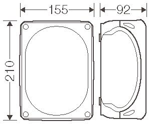Hensel Kabelabzweigkasten        FK 1616 
