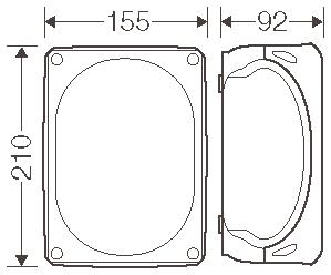 Hensel Kabelabzweigkasten        FK 1616 