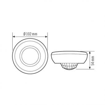 Esylux PD 360i/24 Basic ws    EB10430879 