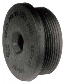 CEAG Ex-Schraubverschluss schwarz M16 