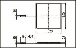 RIDI LED-Panel FPL4 MPS M625     0823020 