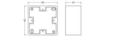Ledvance SURFACE MOUNT FRAME 