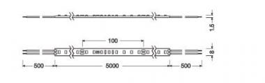 LEDV LS V -500/830/5 LED STRIPV 500 