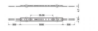 LEDV LS P -2000/965/5/IP67 LED STRIP 