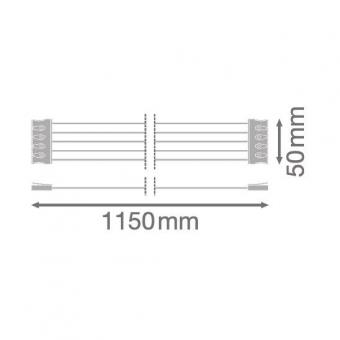 Ledvance DP 1200 2xLAMP HOUSING TH-KIT 