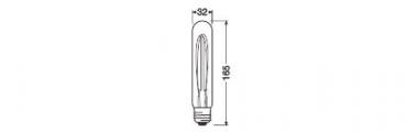 Osram Vintage 1906 LED DIM 40 4.8W 2200K 