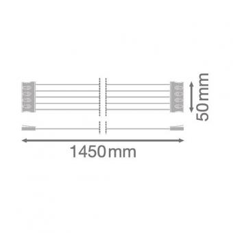 Ledvance DP 1500 2xLAMP HOUSING TH-KIT 