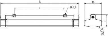 NORKA PRAG LED DB m1200,  4764906443-SG1 