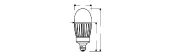 LEDV HQL LED 41W/840 6000lm (25W) 
