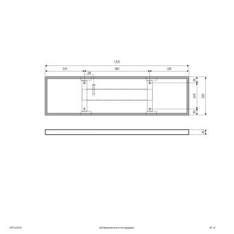 EVN LED Deckenanbaupanel -    APTU120125 