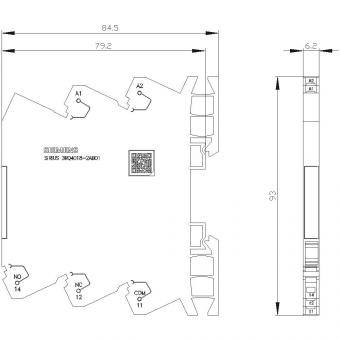 Siemens Ausgangskoppler    3RQ4018-2AB01 