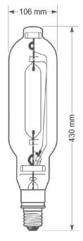Radium             HRI-T 2000W/D/400/E40 