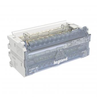 Legrand 400400 Klemmenblock 2P/40A 13KL 