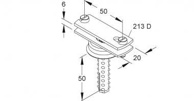 Niedax 213 DBandeisen              213 D 