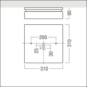ZUM Wannenleuchte mit opaler    42182929 