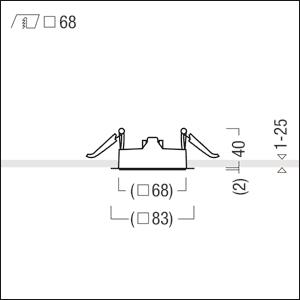ZUM           PANOS INF Q68 PLANAR FRAME 