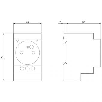 Siemens Steckdose 16A            5TE6803 