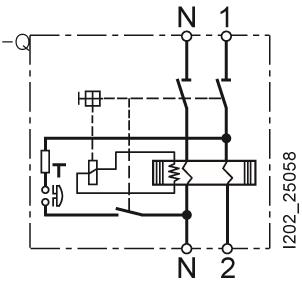 FI-Schutzschalter Typ A 25A 1+N-pol. 