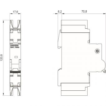 Siemens 5SJ41067HG42 Leistungsschutz- 