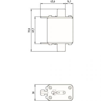 Siemens 3NA38307 NH00 100A 500VAC/250DC 