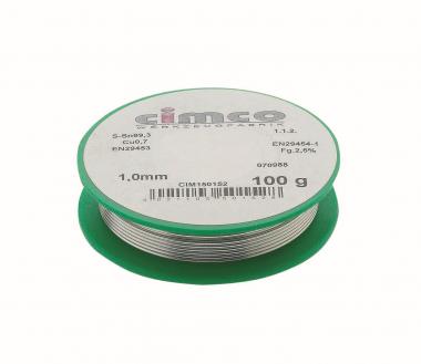 Cimco Elek.Lot Bleifrei 1,0mm     150152 