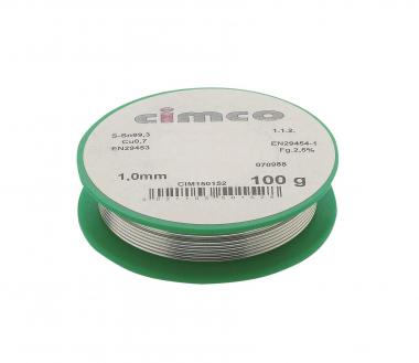 Cimco Elek.Lot Bleifrei 1,0mm     150154 