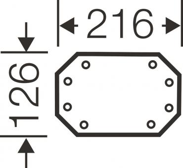 HENS ENYSTAR-Montageplatte aus  FP MP 10 