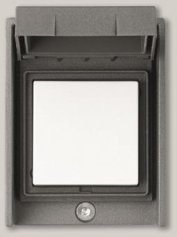 BEGA Einbaugehä. silber 10A 250V  70161A 