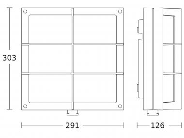 STEIN Wandleuchte 691 LED PMMA    053031 