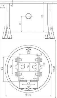 DEHN UF-Trennstellenkasten NIRO   549090 