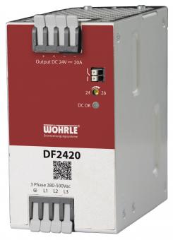 Wöhrle Netzgerät 3ph. E:340-550V  DF2420 