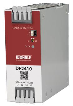Wöhrle Netzgerät 3ph. E:340-550V  DF2410 