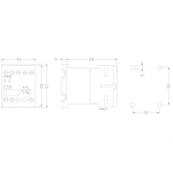 Siemens 3RP20051AP30 Zeitrelais elektr. 