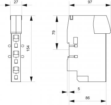 SIEM Einspeisung links oder  3RA6830-5AC 