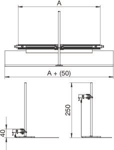 OBO OKA-G60040240ES Kanalendstück 