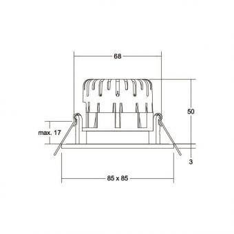 Brumberg LED-Einbaudownlight    38481173 