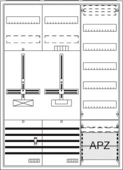 Striebel Komplettschrank AP       DA37GC 
