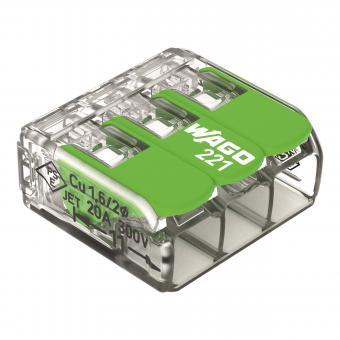WAGO 221-423 Verbindungsklemme m.Hebel 