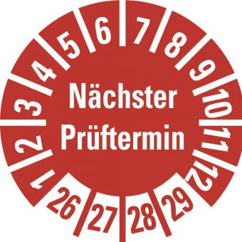 HEIN 185773 Prüfplakette NP 