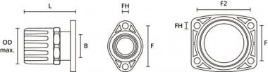 Hellermann HG16-SFL-PA66-BK 