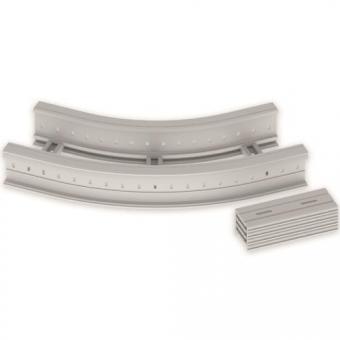  Flachbogen 45  halogenfrei grau 135x300 