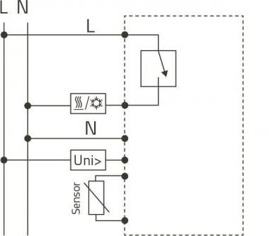 Eberle AP-Uhrenthermostat als   ATR 4800 